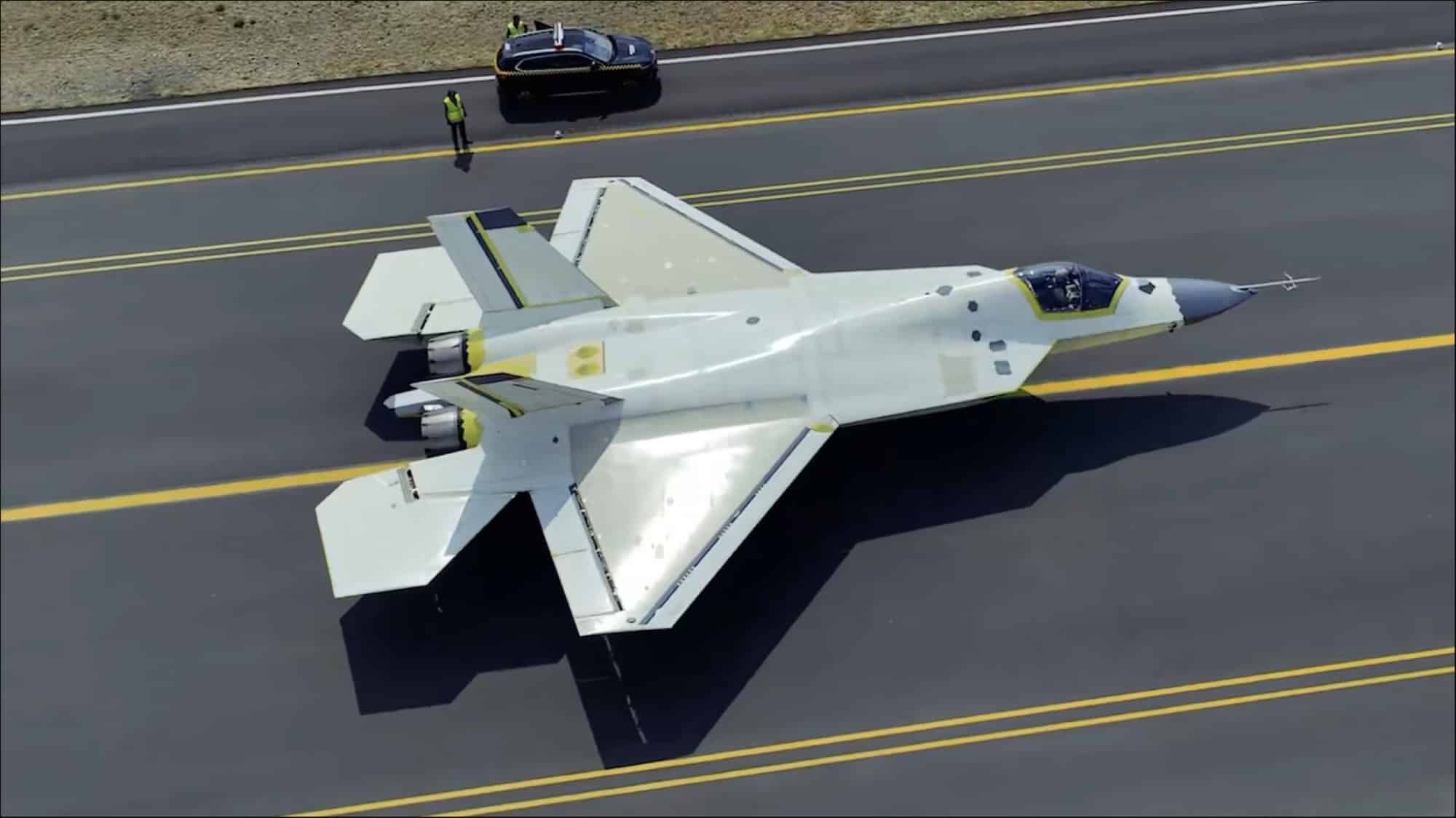 Second Prototype of Turkey&rsquo;s Kaan Begins Taxi Trials